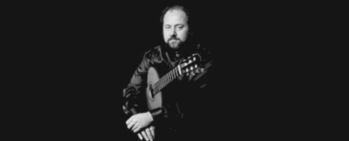 Jan Labant with stark guitar