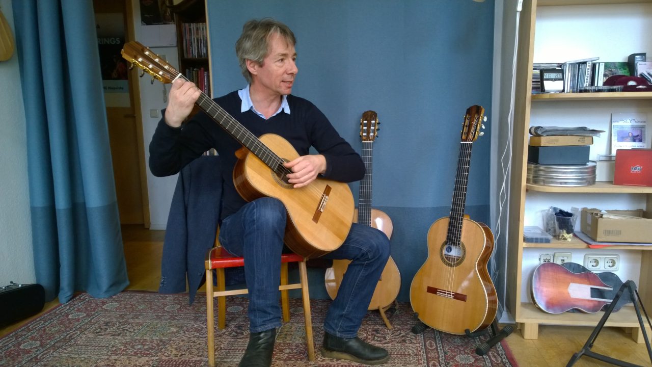 Jesper Sivebaek im Testraum